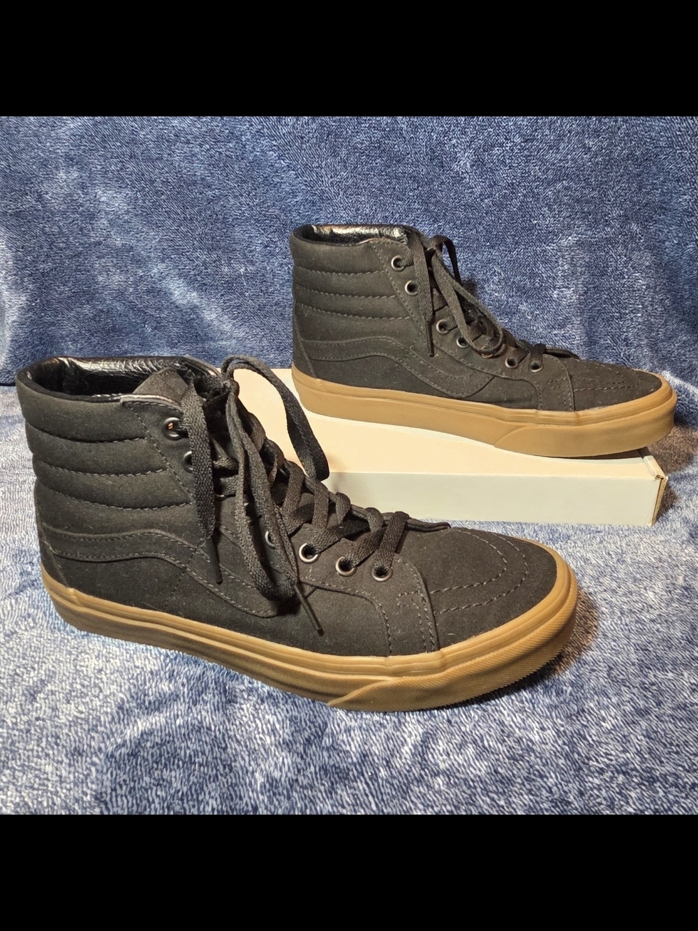Vans Sk8-Hi Reissue "Canvas Gum Black/Light Gum"